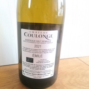 Emile - vin blanc sec BIO