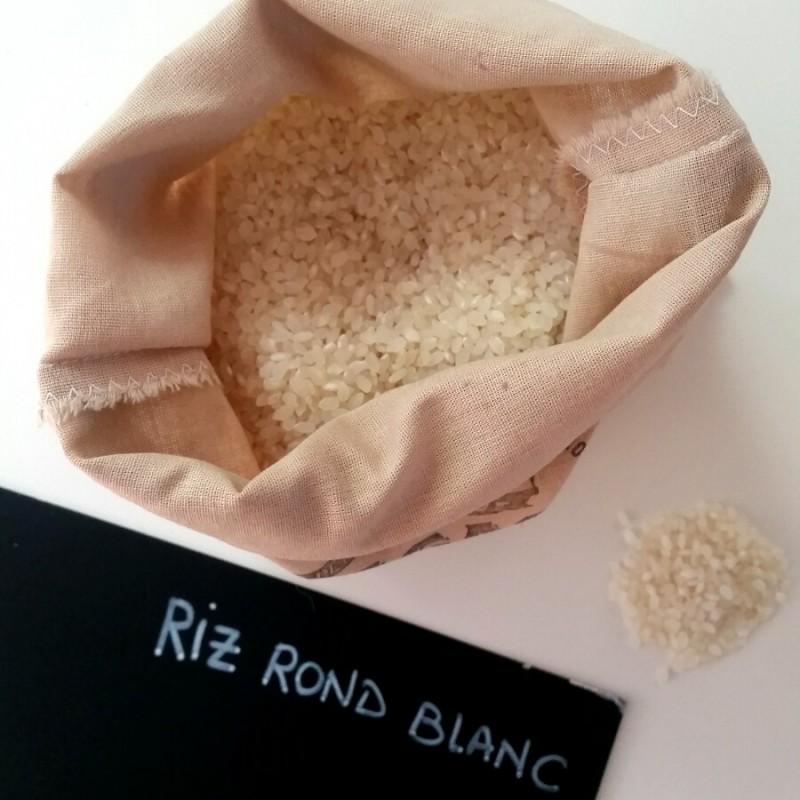 RITA LA BELLE Riz Rond Blanc 25 kg : : Epicerie